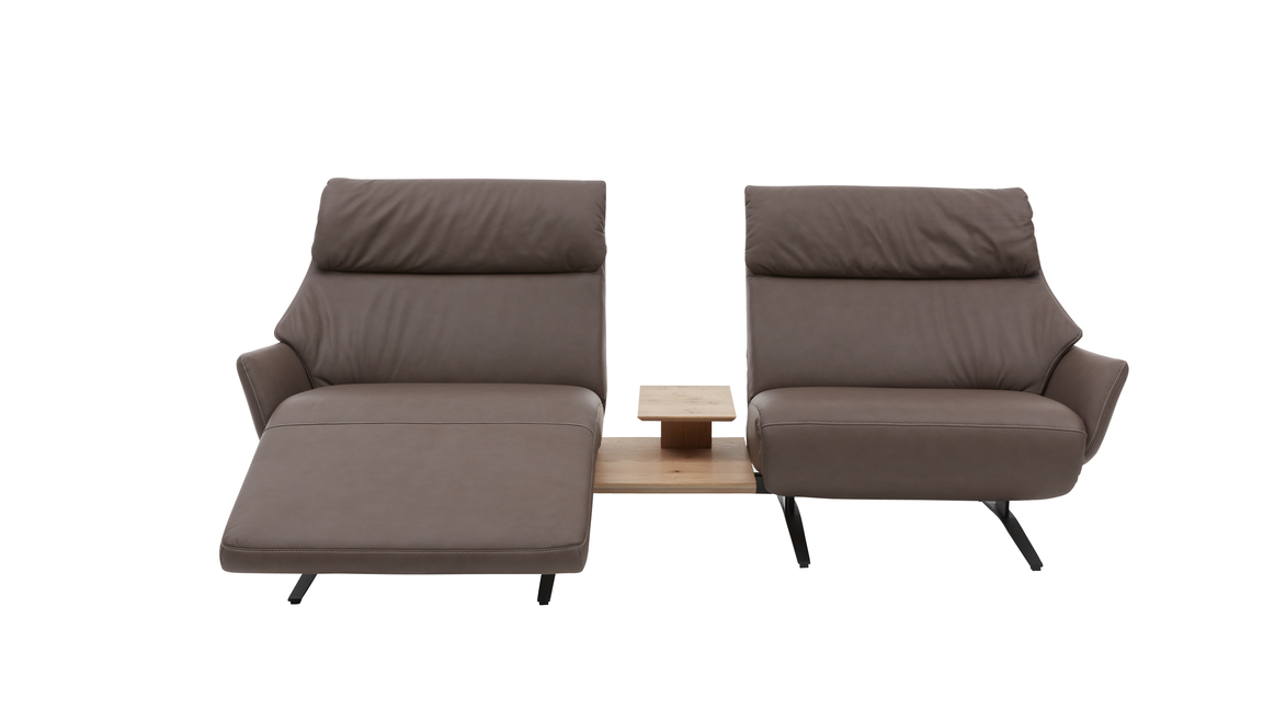 Interliving Sofa Serie 4230 – Trapezsofa mit elektrischer Fuß- und Rückenverstellung