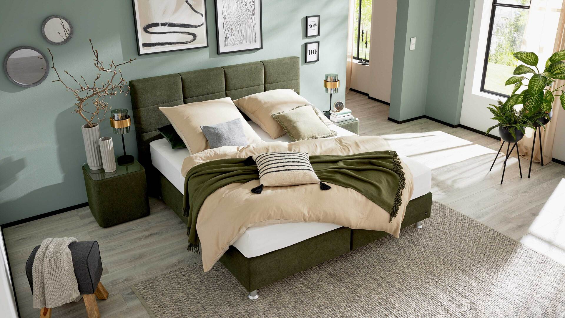 Interliving Boxspringbett Serie 1402 – Boxspringbett