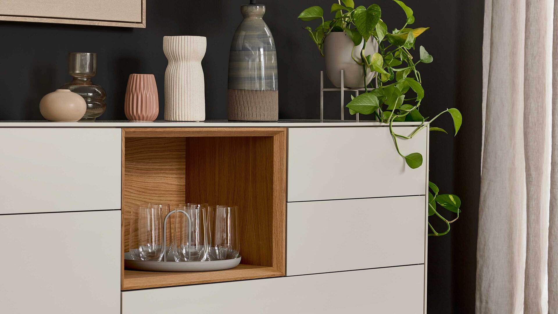 Interliving Wohnzimmer Serie 2034 - Sideboard
