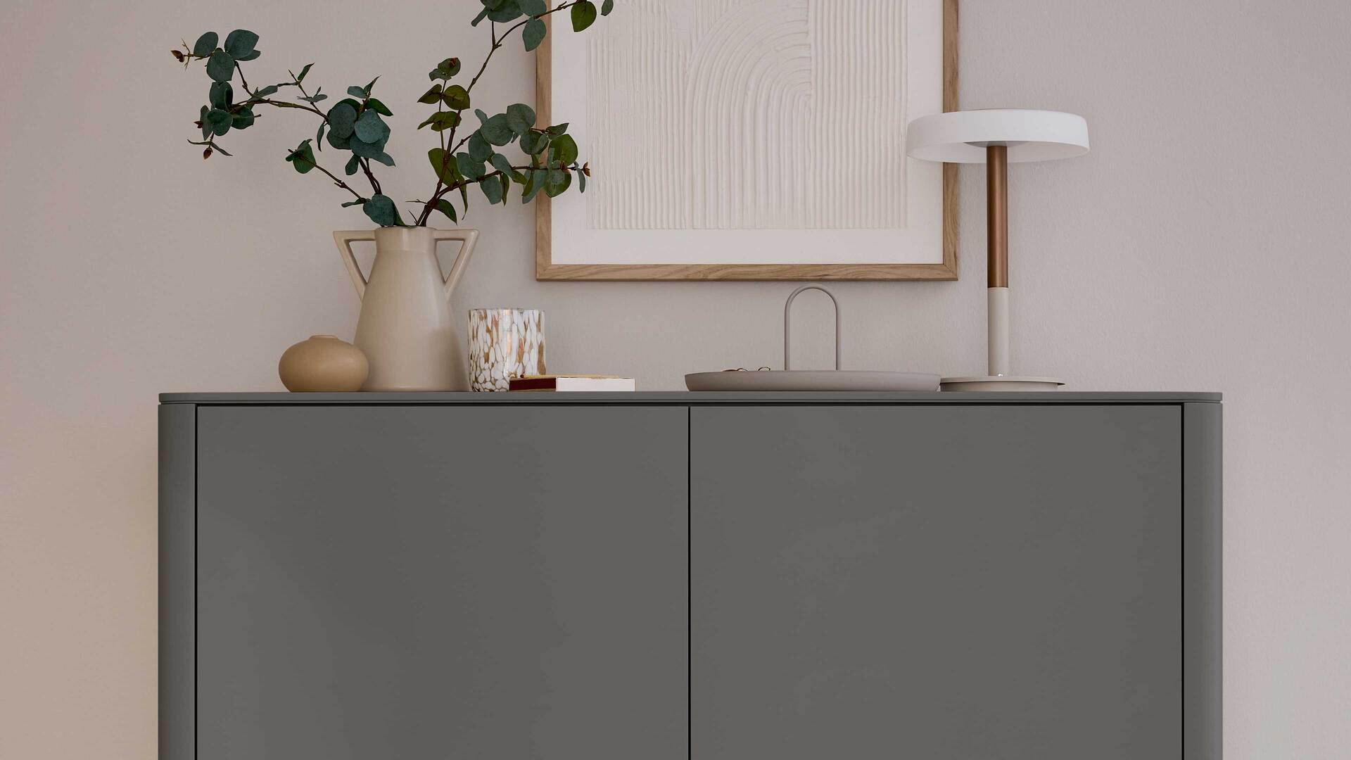 Interliving Wohnzimmer Serie 2035 - Highboard