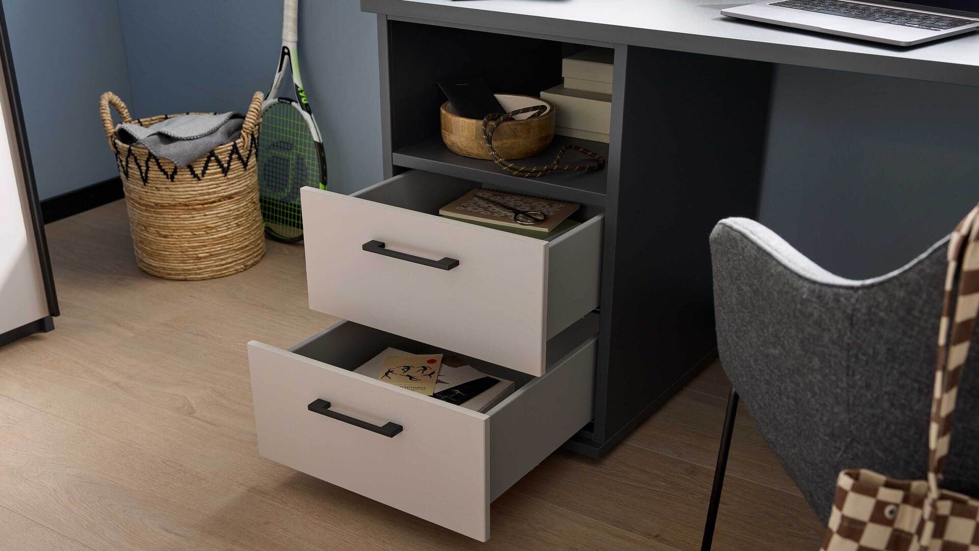 Interliving Jugendzimmer Serie 1701 - Schreibtisch
