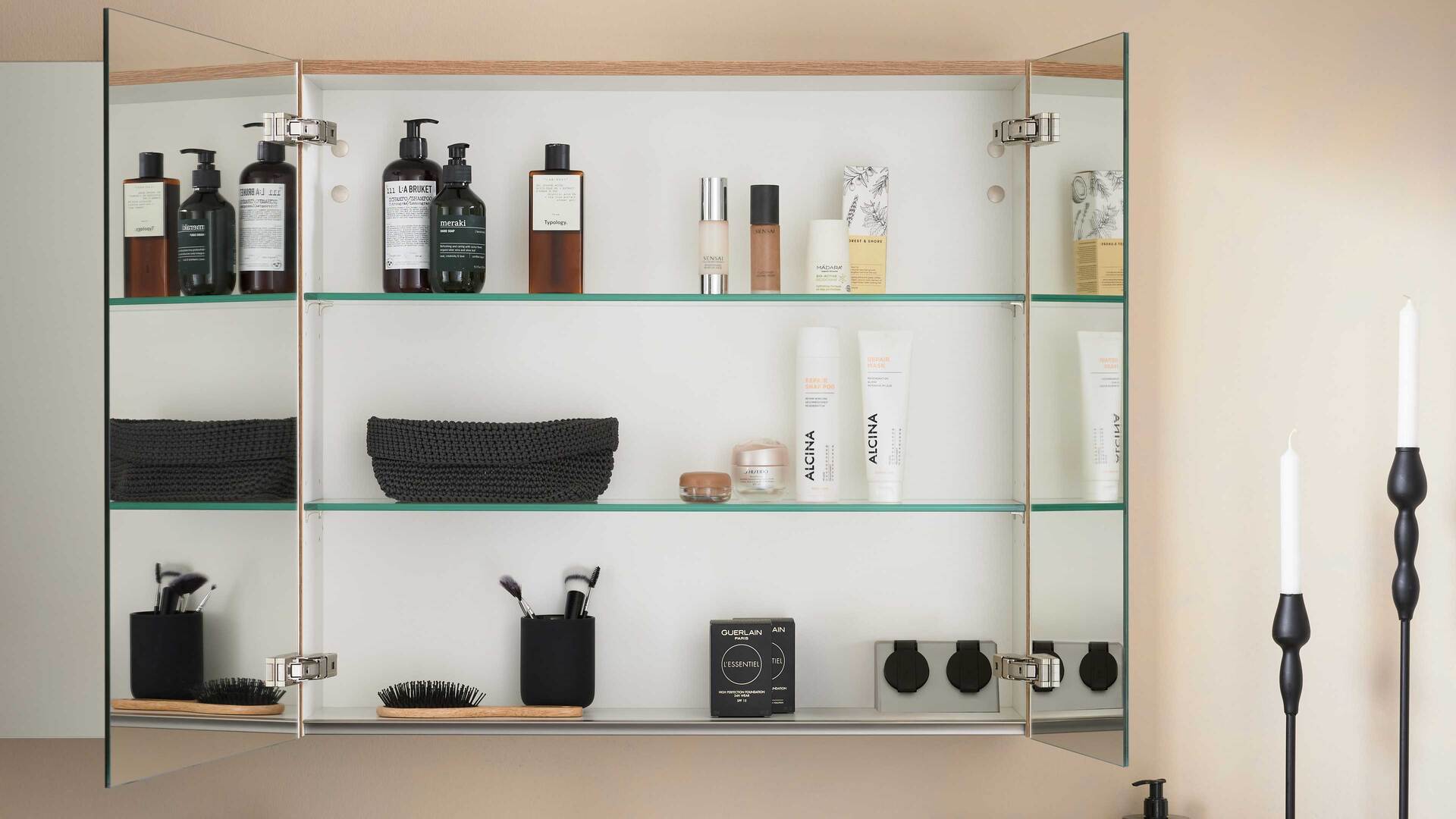 Interliving Bad Serie 3725 – Badmöbel-Set mit Extras