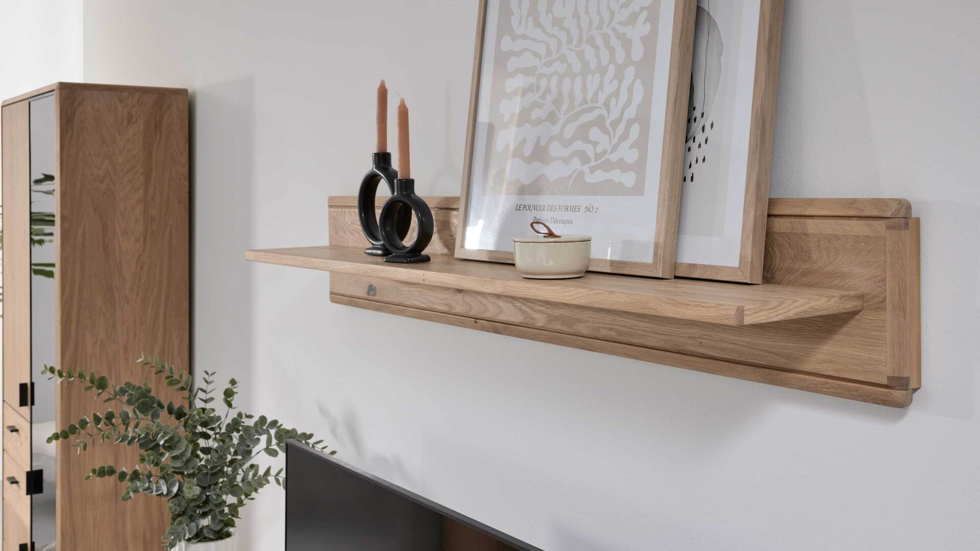 Interliving Wohnzimmer Serie 2024 - Wandregal