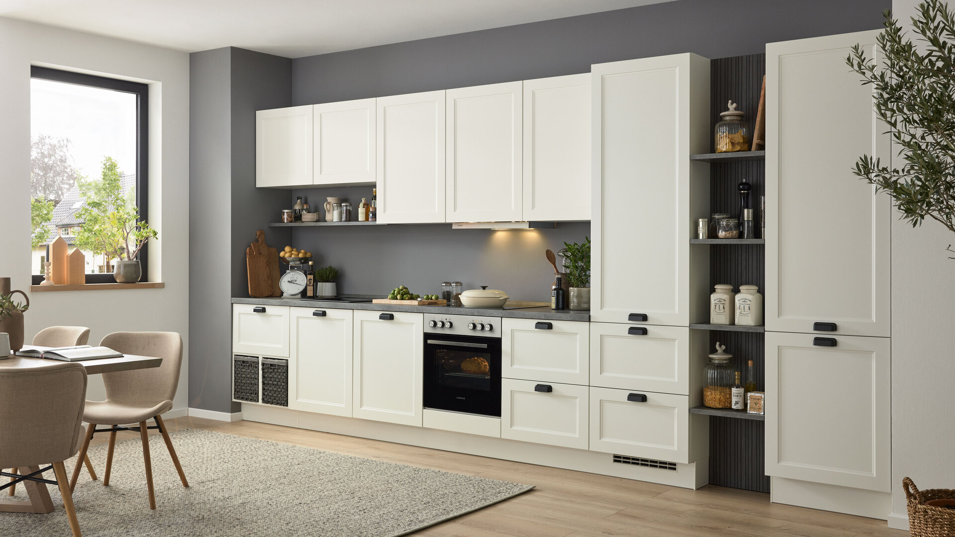 Culineo® Einbauküche C684 mit Einbaugeräten