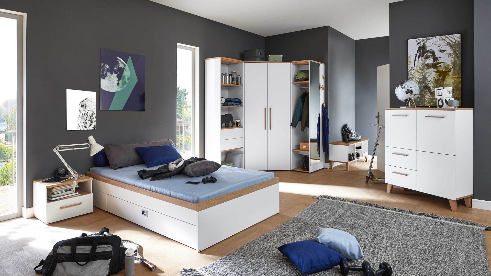 PAIDI Jugendzimmerprogramm Oscar - Highboard