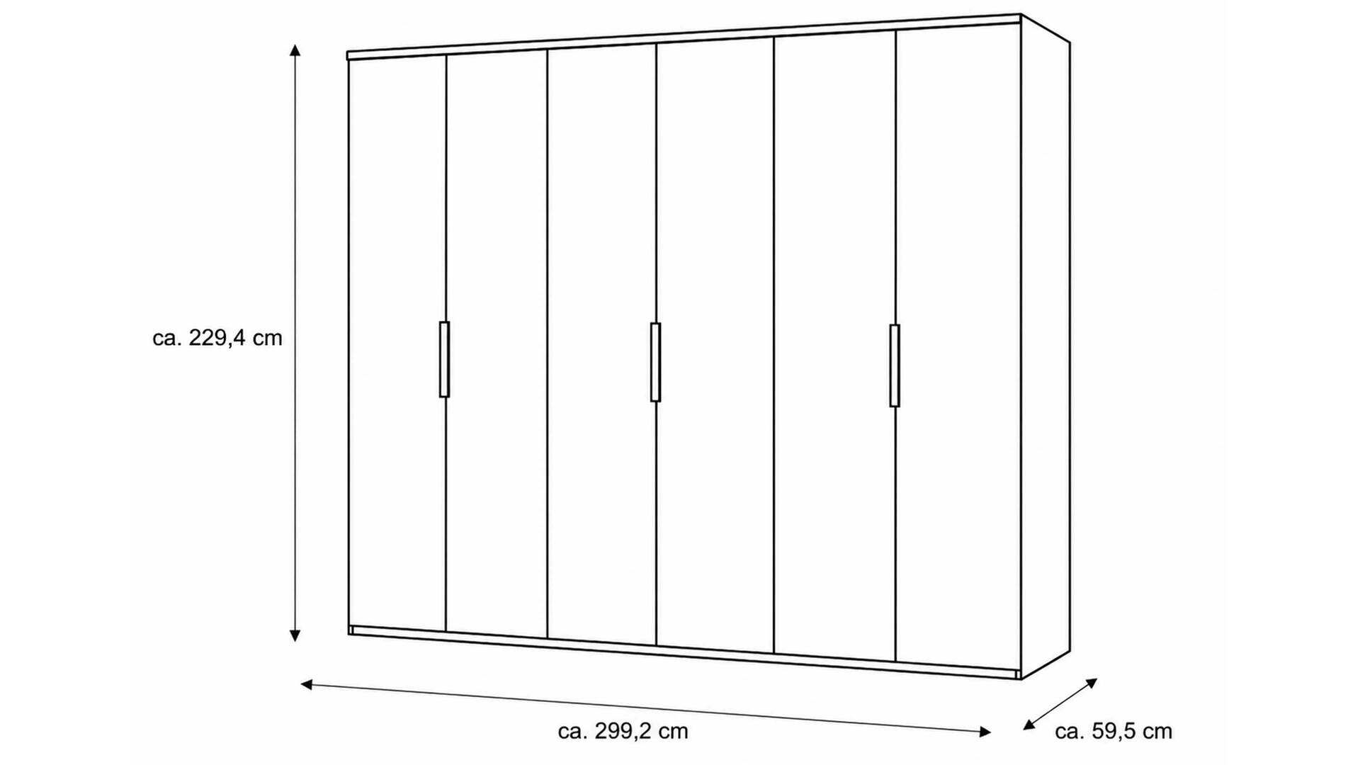 Interliving Schlafzimmer Serie 1210 – Kleiderschrank