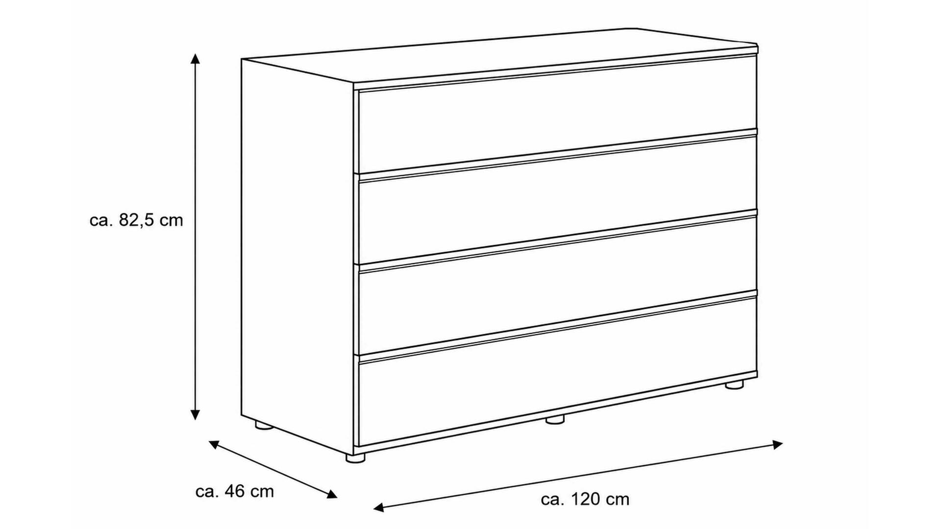 Interliving Schlafzimmer Serie 1210 – Schubladenkommode