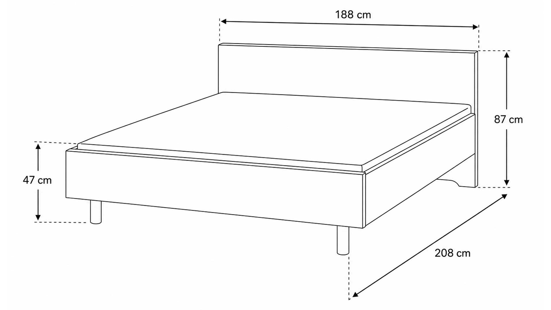 Interliving Schlafzimmer Serie 1015 – Komplettzimmer