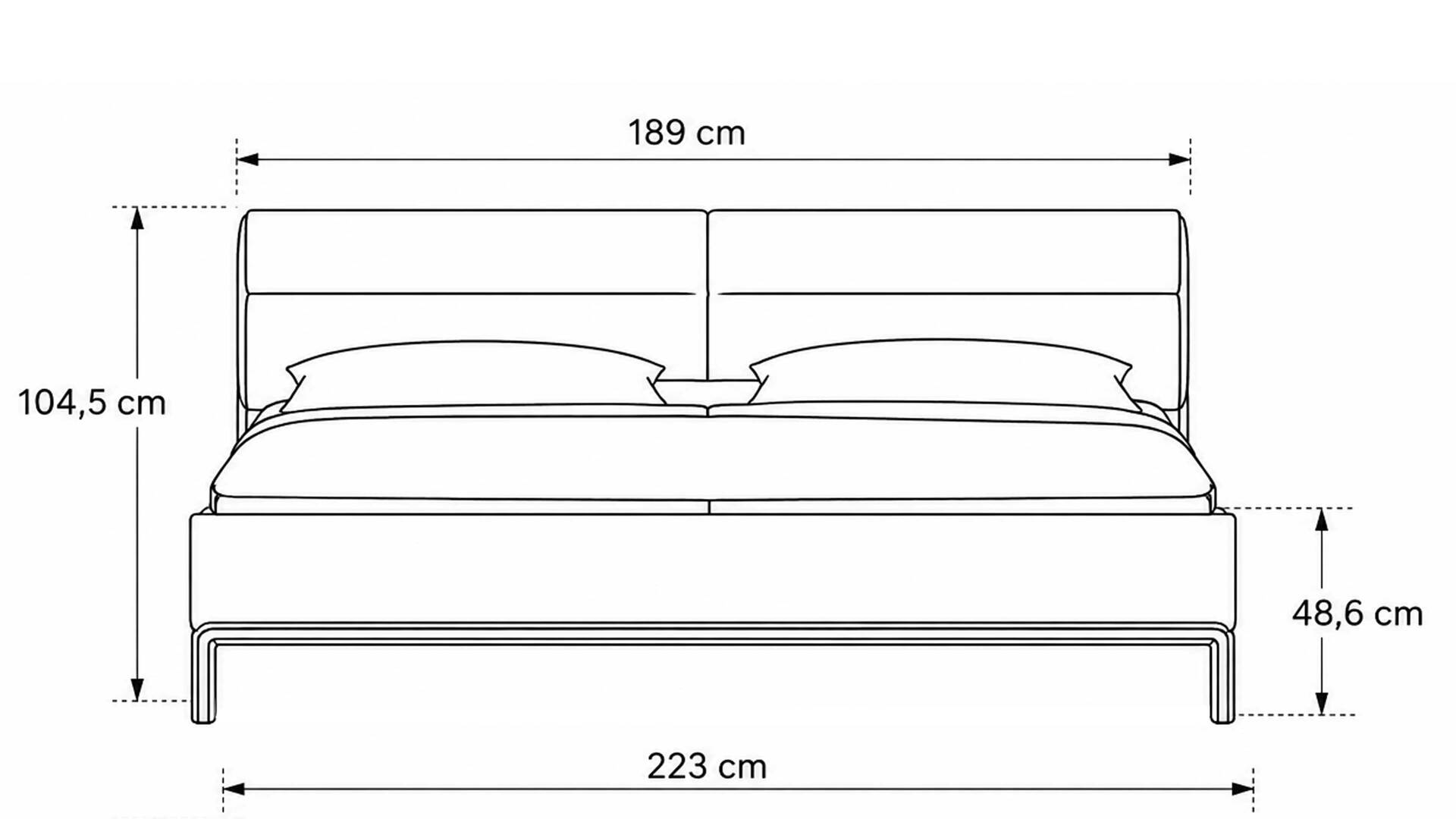 Interliving Schlafzimmer Serie 1023 – Komplettzimmer