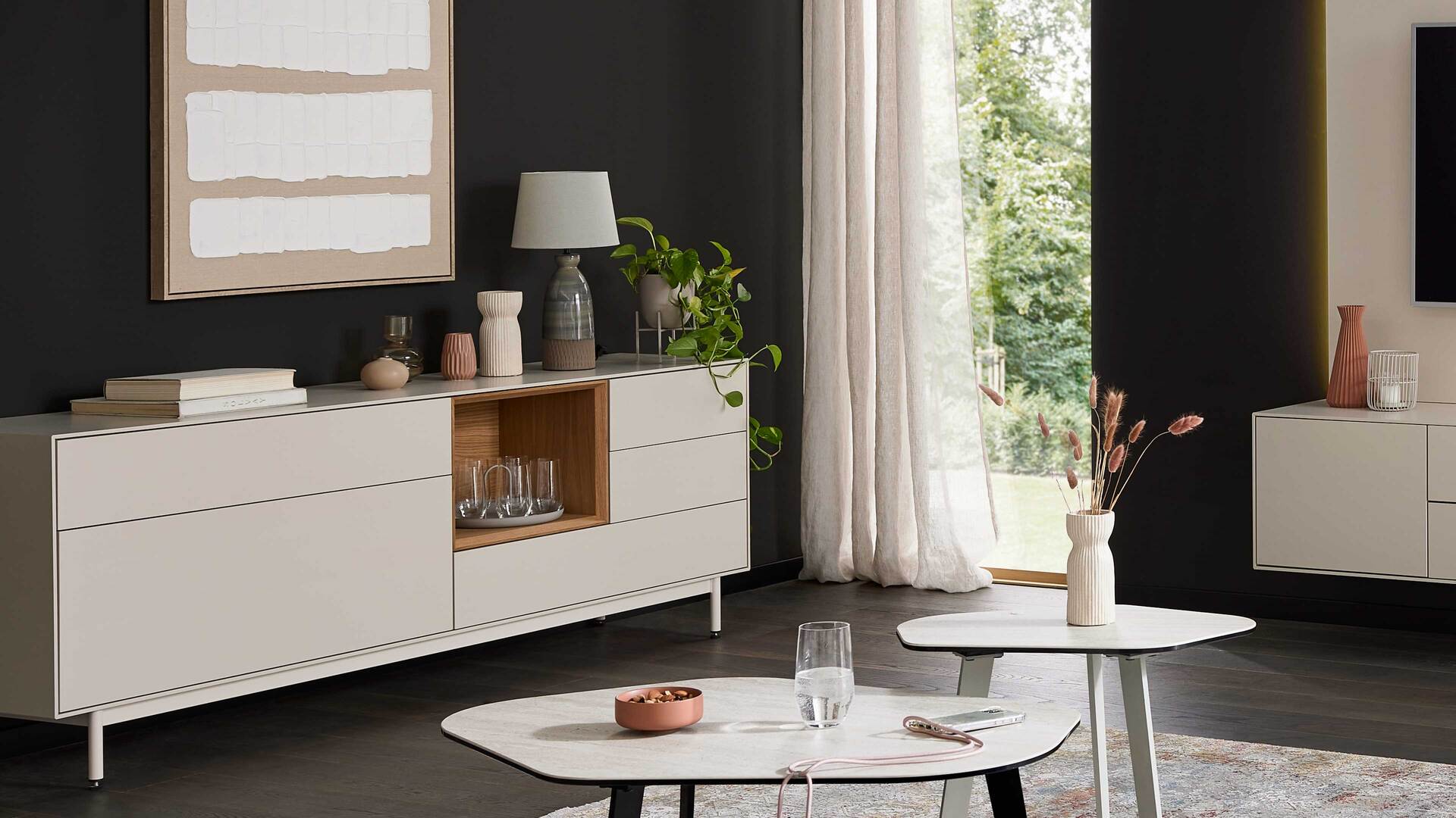 Interliving Wohnzimmer Serie 2034 - Sideboard