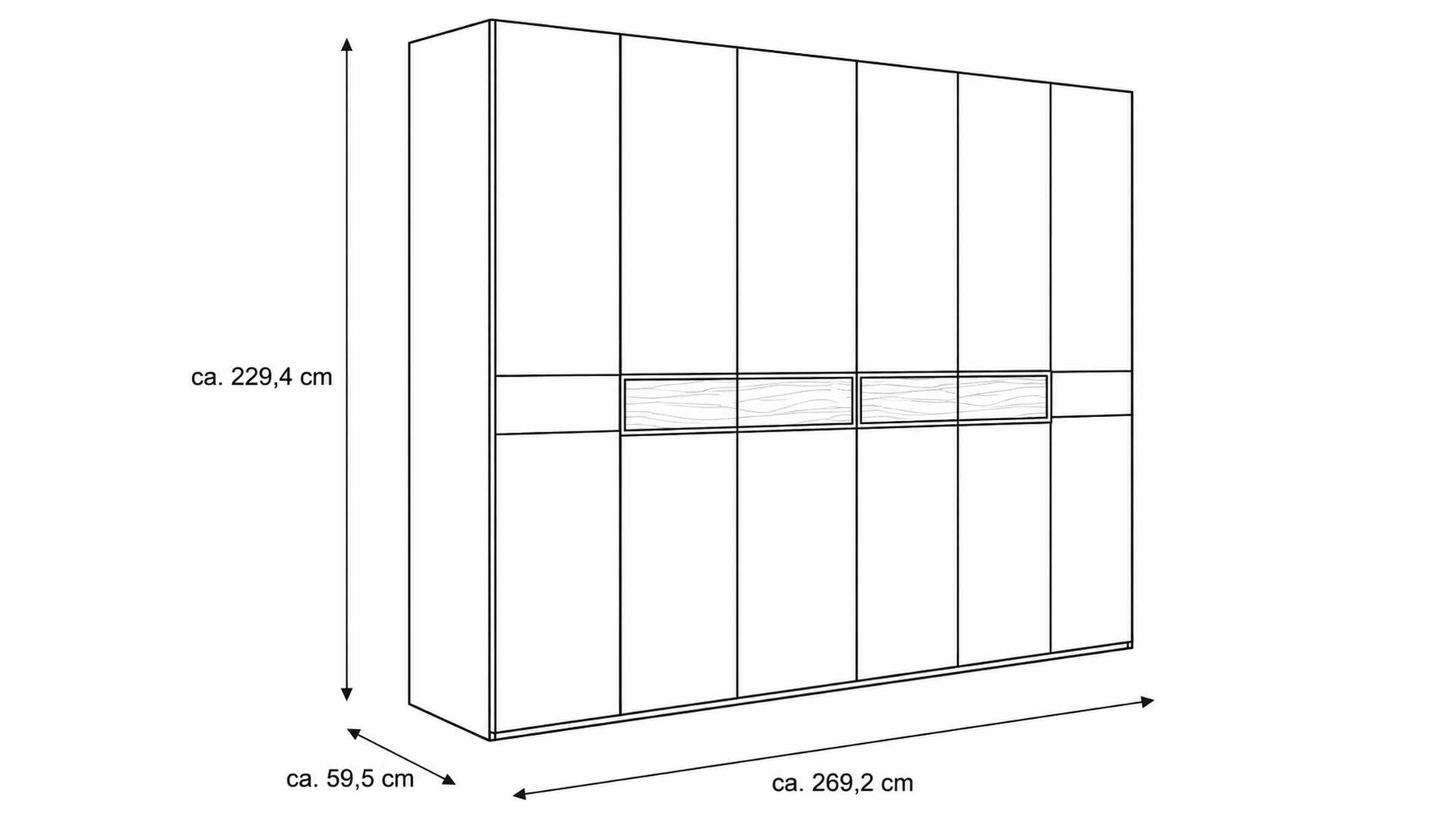 Interliving Kleiderschrank Serie 1207 – Kleiderschrank