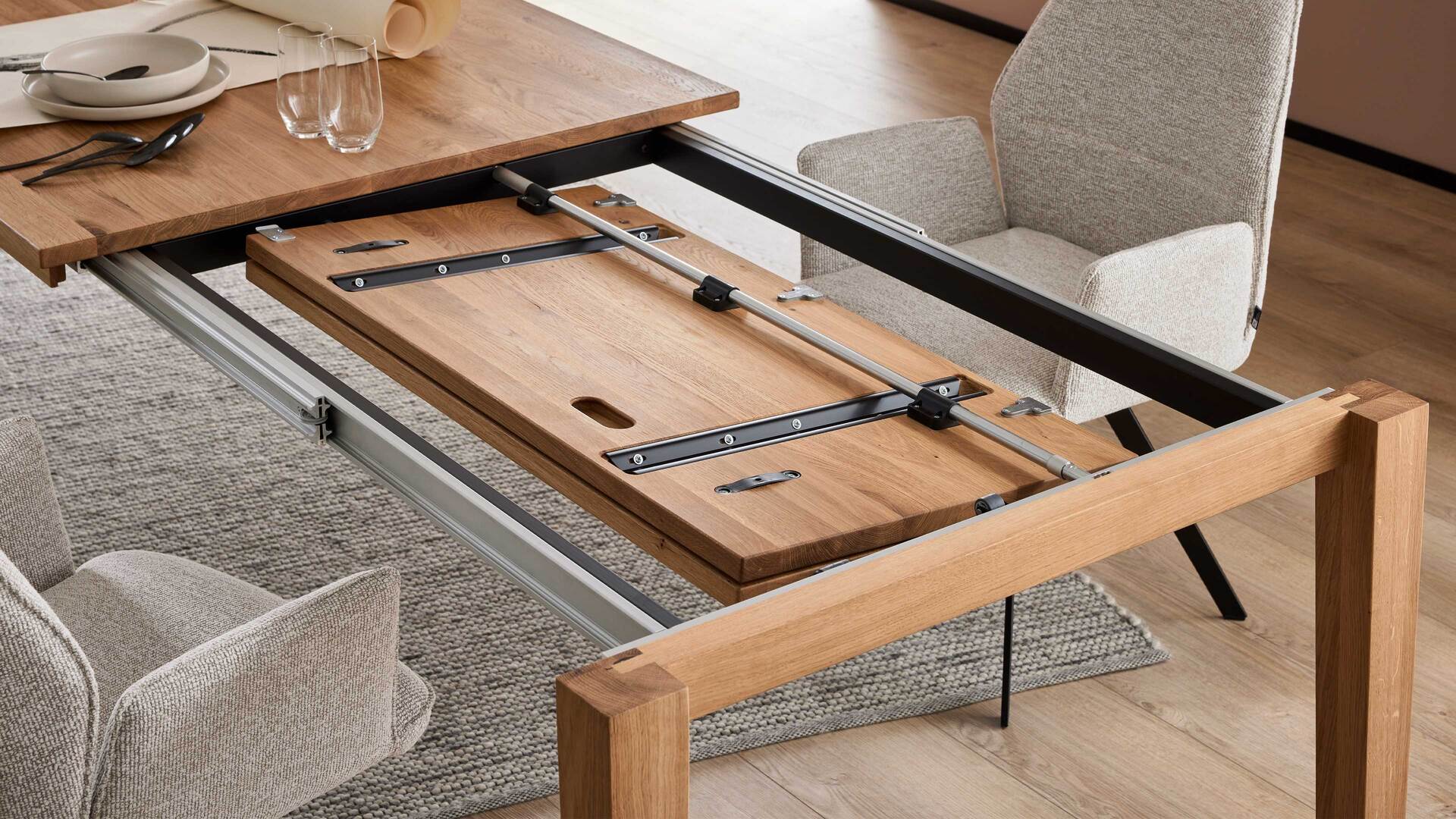 Interliving Esszimmer Serie 5102 – Auszugtisch