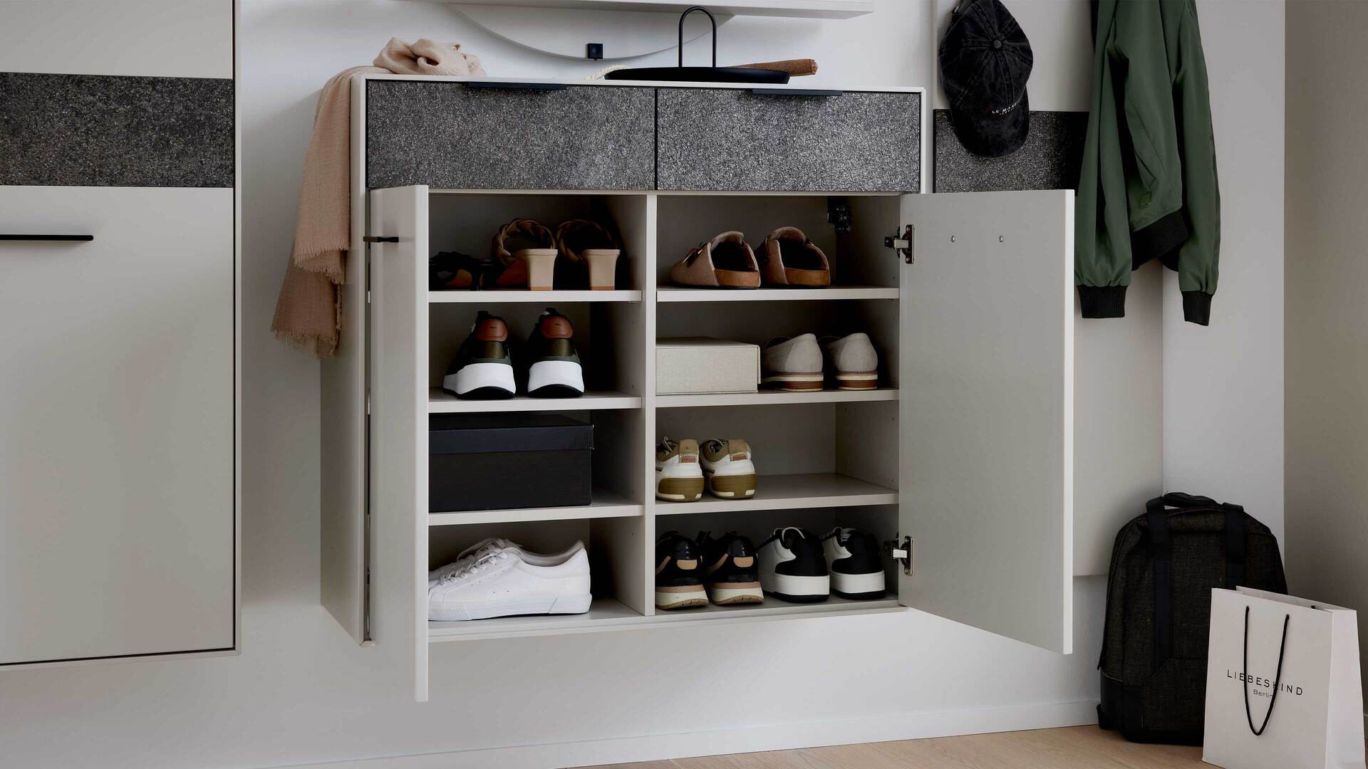 Interliving Garderoben Serie 6013 - GarderobenSet