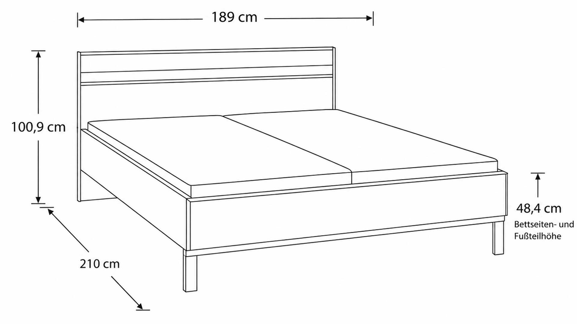 Interliving Schlafzimmer Serie 1024 – Komplettzimmer