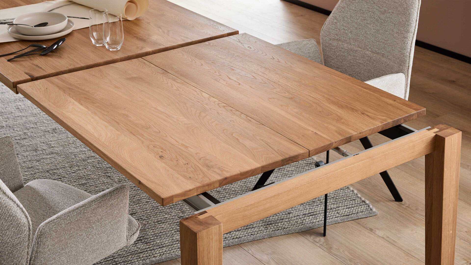Interliving Esszimmer Serie 5102 – Auszugtisch