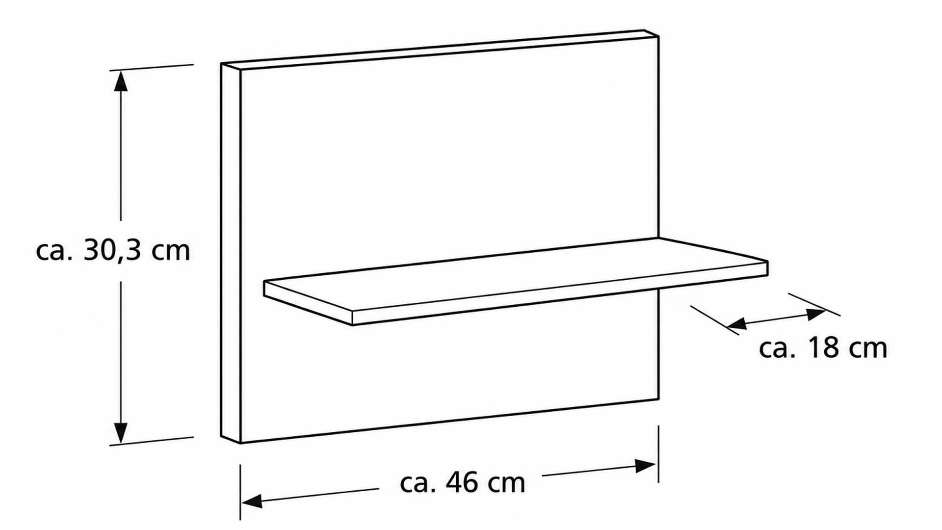 Interliving Schlafzimmer Serie 1207 – Paneel