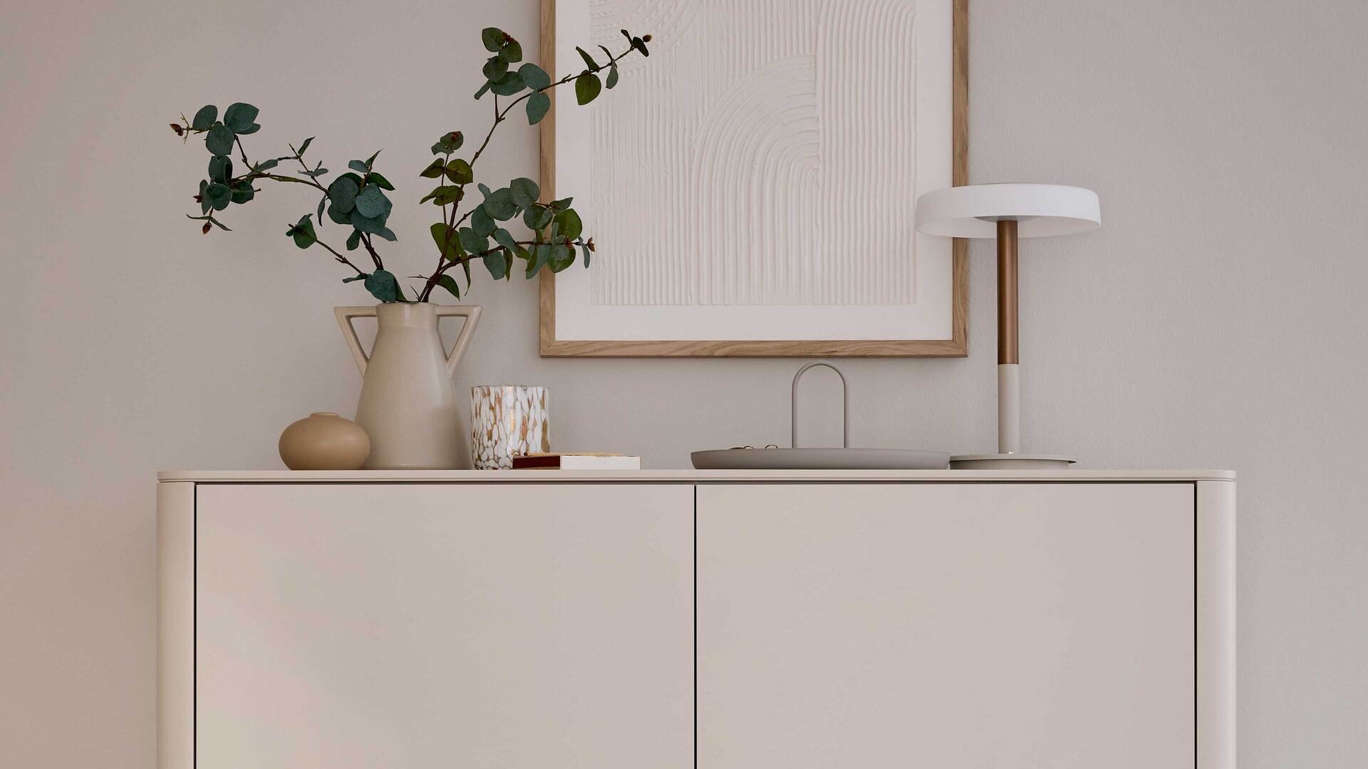 Interliving Wohnzimmer Serie 2035 - Highboard