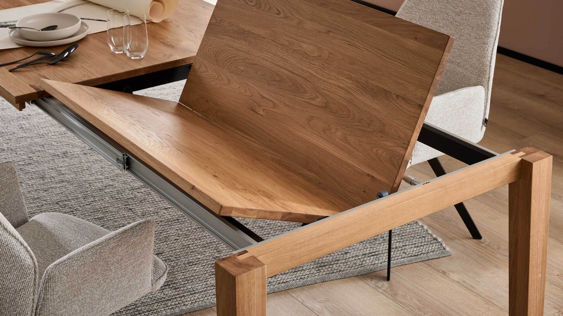 Interliving Esszimmer Serie 5102 – Auszugtisch