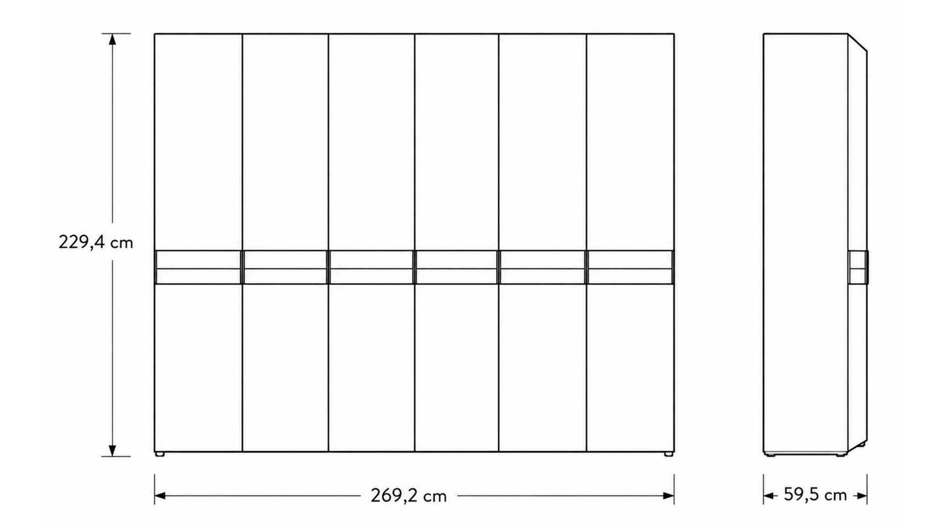 Interliving Schlafzimmer Serie 1023 – Komplettzimmer