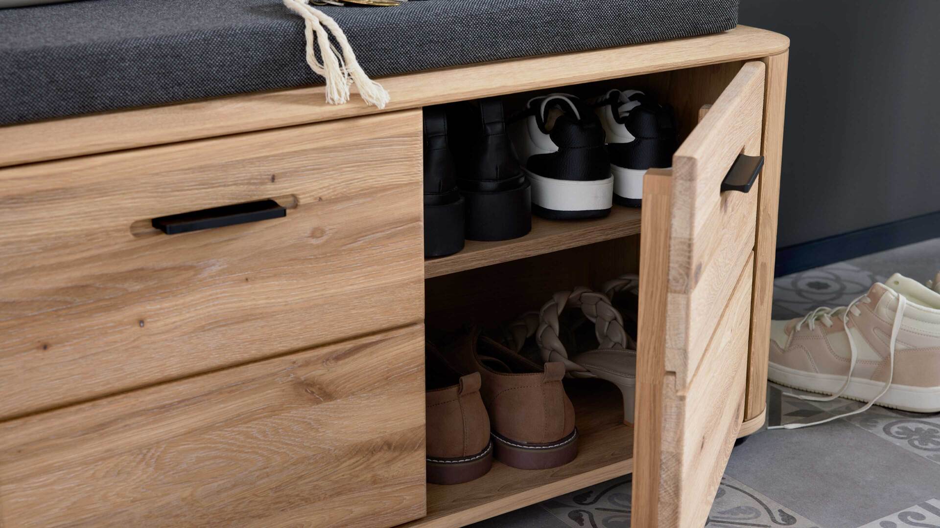 Interliving Garderoben Serie 6014 - Garderobenbank