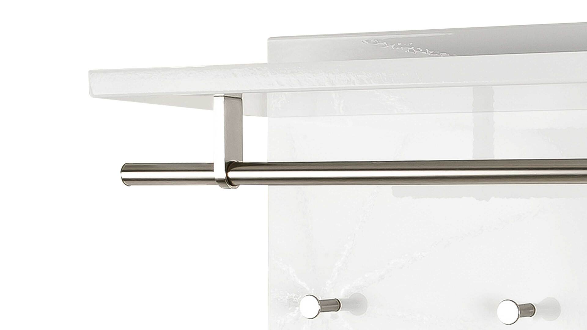Wandgarderobe inklusive Garderobenhaken