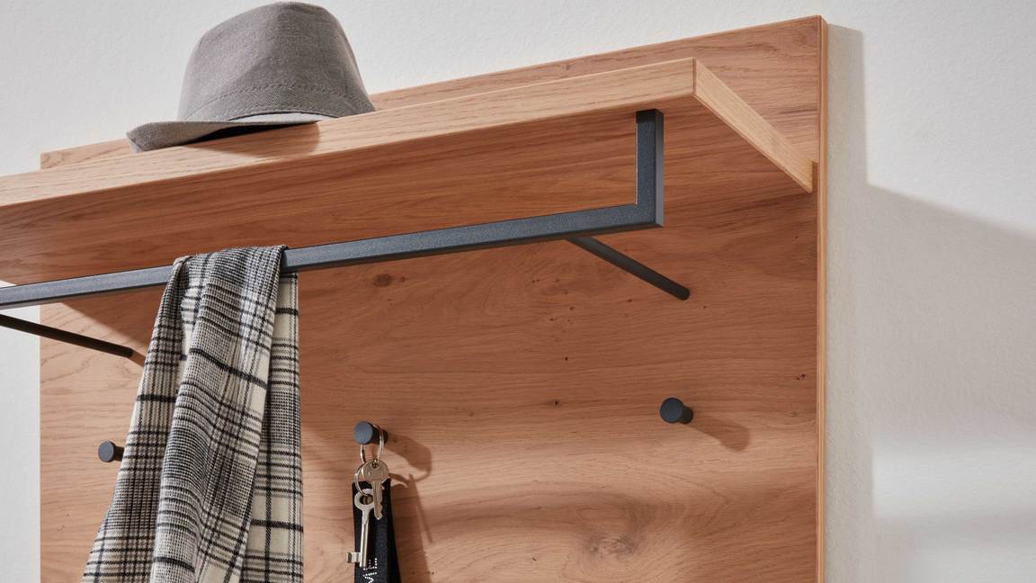 Interliving Garderoben Serie 6005 – Wandgarderobe