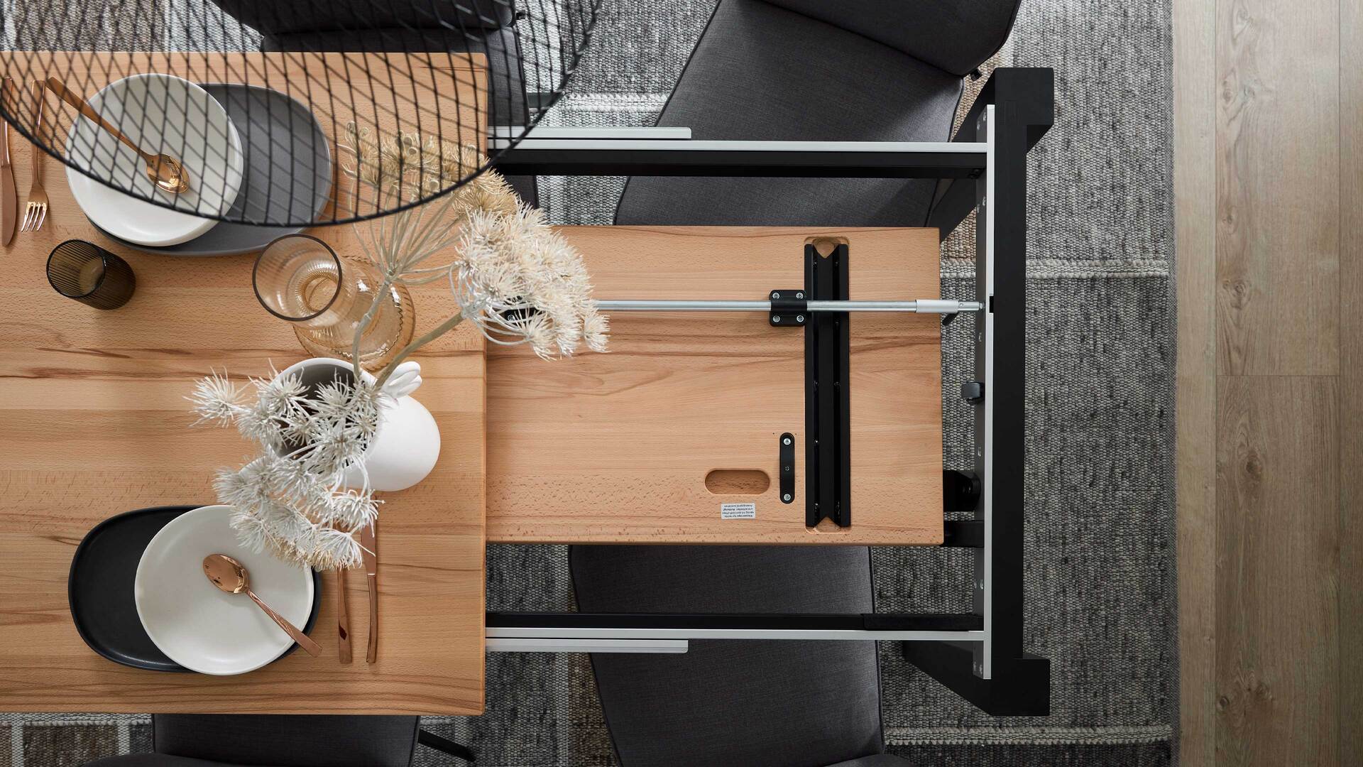 Interliving Esszimmer Serie 5102 – Auszugtisch